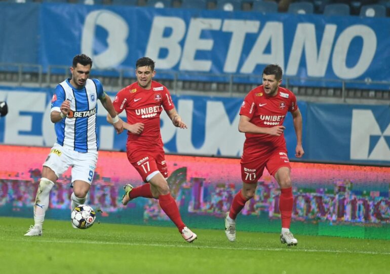 Superliga: Universitatea Craiova a învins-o pe Hermannstadt