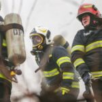 Incendiu cu degajare mare de fum în Voluntari. Cetățenii, avertizați prin Ro-Alert