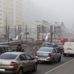 Ploaia împiedică lucrările la Pasajul Doamna Ghica. Restricțiile de trafic se amână