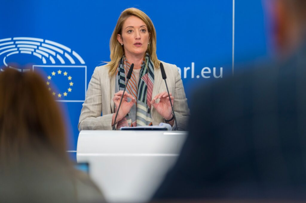 Metsola, către liderii UE: Trebuie să fim o forță economică și să vorbim limbajul puterii