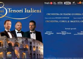 Trei tenori italieni aduc arii și canzonete celebre pe scena TNB, pe 15 mai