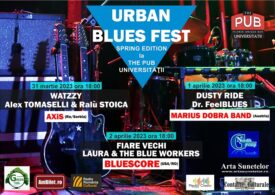 Urban Blues Fest #3 Spring edition va avea loc între 31 martie și 2 aprilie la The Pub