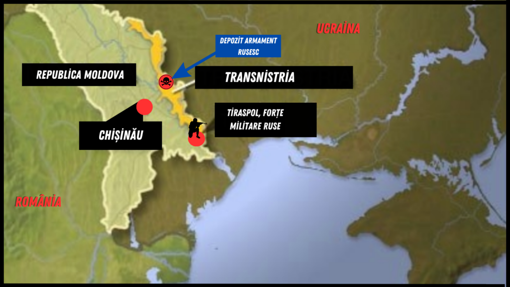 Moldova Harta Transnistria