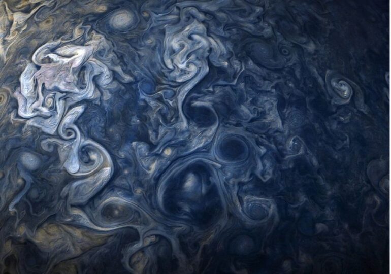 Planeta Jupiter, așa cum nu ai mai văzut-o niciodată! Cea mai recentă imagine publicată de NASA