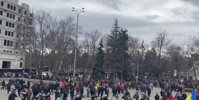 Protest organizat de forțe proruse la Chișinău. Opt autobuze au adus manifestanți de la Bălți (Video)