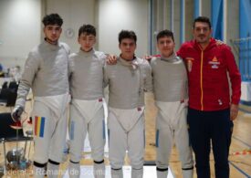Echipa masculină de sabie a României a câștigat medalia de aur la Europenele de juniori