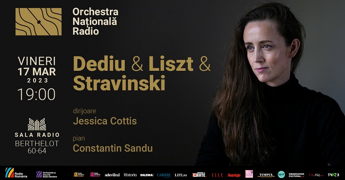 Dirijoarea Orchestrei Simfonice din Canberra, Jessica Cottis, invitată la Sala Radio