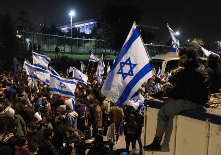 Nouă luni de proteste în Israel (Video) Marți, zi crucială pentru evoluția controversatei reforme judiciare a lui Netanyahu