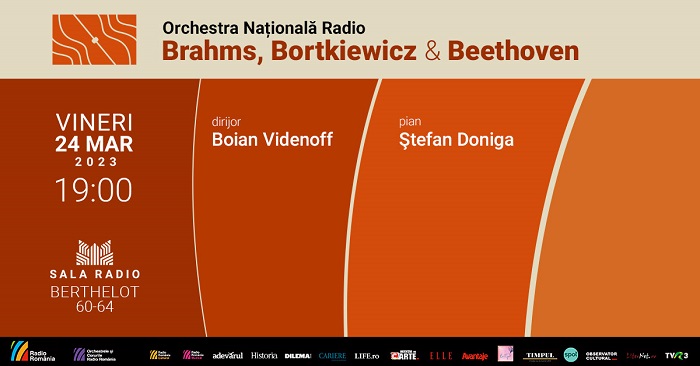 Per aspera ad astra (Prin suferință către lumină), concertul compozitorului postromantic ucrainean Sergei Bortkiewicz, interpretat la Sala Radio