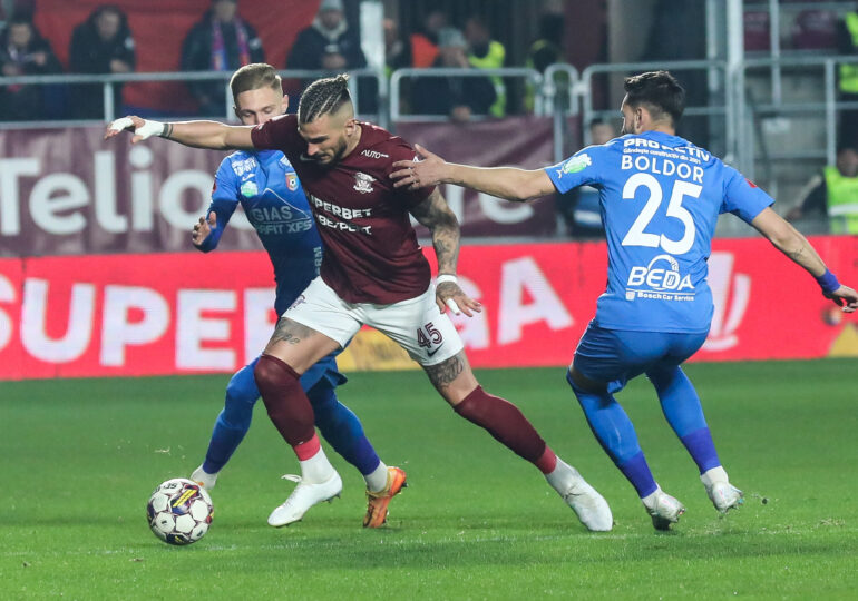 Superliga: Rapid București, eșec dramatic cu Hermannstadt, pe teren propriu
