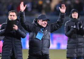 Gică Hagi reacționează după gestul făcut de Dan Petrescu la finalul meciului Farul - CFR Cluj