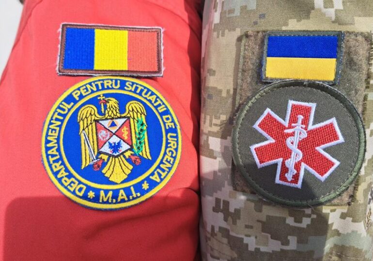România pregătește aproape 200 de paramedici din Ucraina, în cadrul unui acord NATO