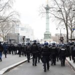 200 de manifestații în Franța. La Paris sunt munți de gunoaie, paradisul șobolanilor (Foto&Video)