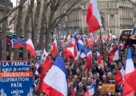 Încă o zi cu proteste violente în Franța. Reuniunile în Place de la Concorde și pe Champs Elysees au fost interzise (Video)