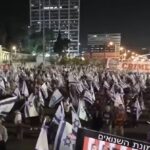 Proteste masive în Israel, pentru a noua săptămână consecutiv. Străzile s-au umplut de oameni (Video&Foto)