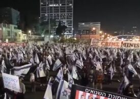 Proteste masive în Israel, pentru a noua săptămână consecutiv. Străzile s-au umplut de oameni (Video&Foto)