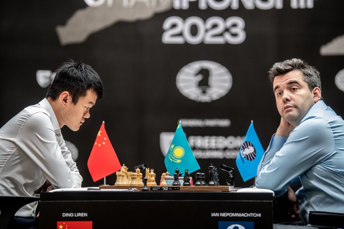 Continuă suspansul la Campionatul Mondial de șah, în finala dintre Ding Liren și Ian Nepomniachtchi
