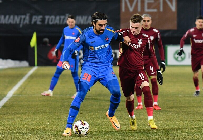 Superliga: CFR Cluj și FCSB, egal tensionat care o avantajează doar pe Farul Constanța
