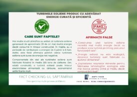 Green fact checking-ul săptămânii: Turbinele eoliene produc cu adevărat energie curată și eficientă