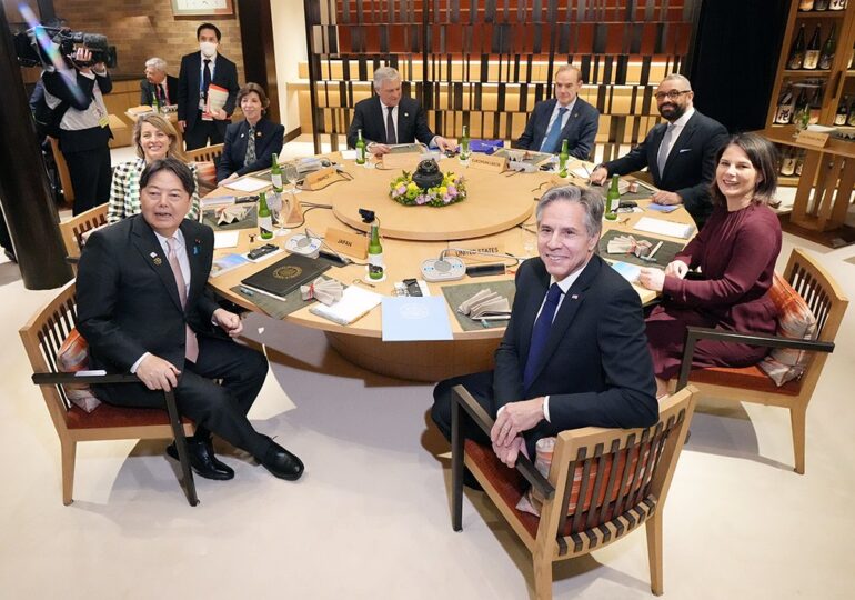Începe reuniunea G7 din Japonia: China este în prim-plan