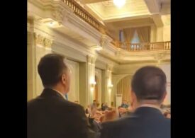 Scandal în Parlament. Deputații USR l-au găsit pe Predoiu la o ședință la PSD și au fost dați afară (Video)