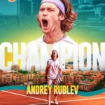 Andrey Rublev, noul campion de la Monte Carlo. L-a învins în finală pe elevul „minune” al lui Mouratoglou