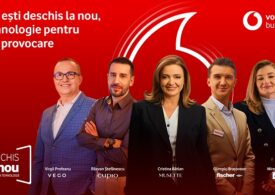 Vodafone Business lansează platforma Deschis la nou. Deschis la tehnologie și oferă 6 luni de testare gratuită pentru o serie de soluții digitale