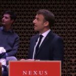 Macron, întrerupt din discurs la Haga: „Președintele violenței și ipocriziei” (Video)