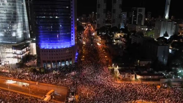 Proteste masive în Israel, înainte de deschiderea sesiunii parlamentare (Video) Guvernul nu va da înapoi