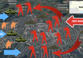 Într-o postare bizară de noapte, Moscova neagă informațiile despre un avans ucrainean în jurul orașului Bahmut