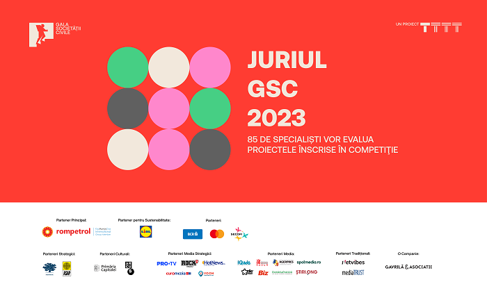 The Institute anunță juriul competiției Gala Societății Civile 2023