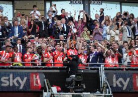 Luton Town, echipă aflată acum cinci ani în a patra divizie din Anglia, a promovat miraculos în Premier League