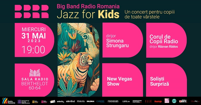 Jazz For Kids: concert de Ziua Internațională a Copilului