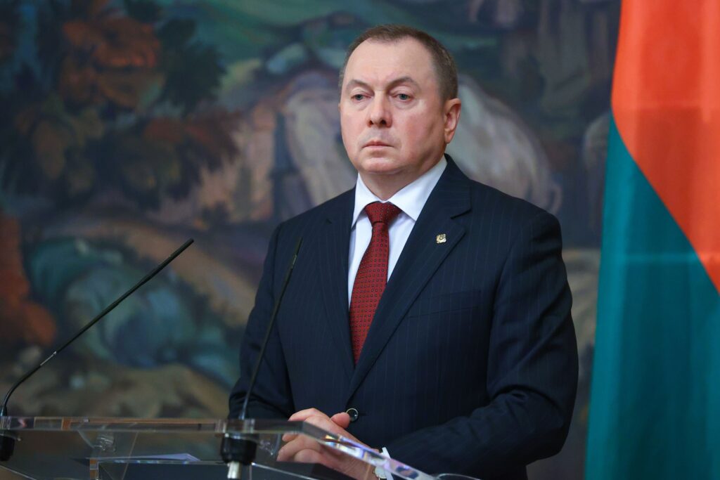 Belarusian foreign minister Makei dies unexpectedl
