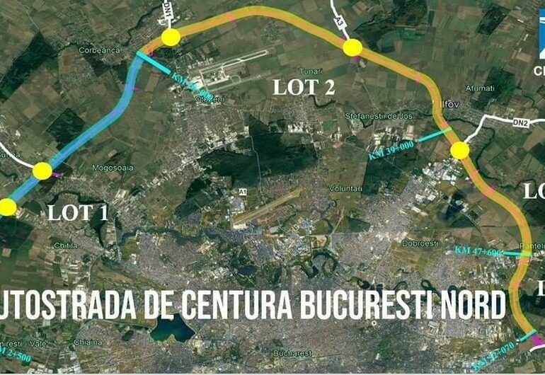 Va fi semnat contractul și pentru ultimul lot din Autostrada de Centură București. Ar trebui să fie gata în circa 3 ani