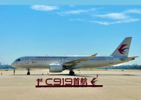Premieră în China: Și-a lansat primul avion de pasageri de mari dimensiuni și vrea să concureze cu Boeing și Airbus