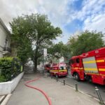 Incendiu în centrul Capitalei. Circulația în zonă este restricționată UPDATE