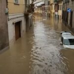 Dezastru în Italia, unde a plouat în 4 zile cât într-un an întreg. Ciclonul a avansat spre România (Video)