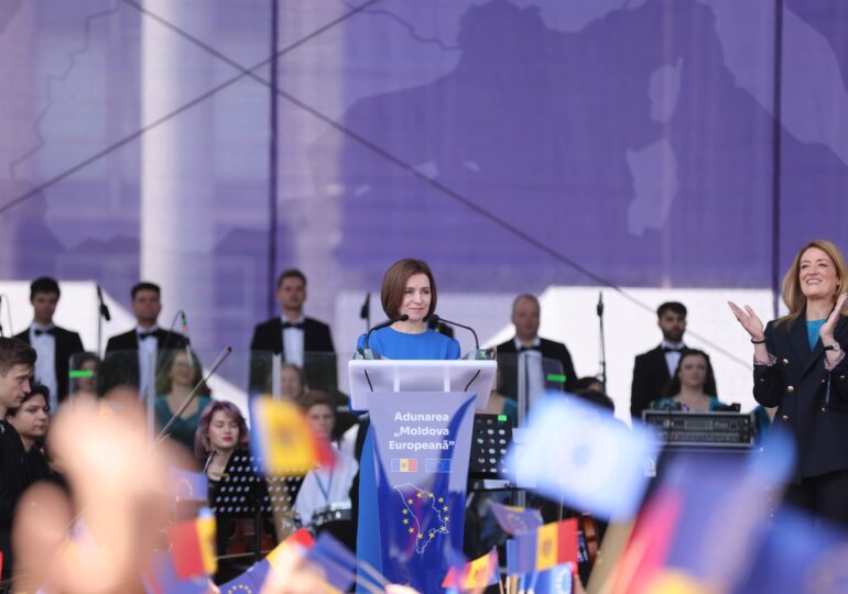 Maia Sandu spune că Putin va fi arestat dacă intră în R. Moldova și că Transnistria se apropie de UE