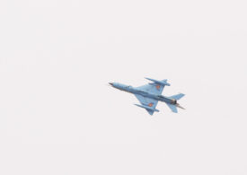 Ultimul zbor pentru avioanele MiG-21 LanceR: Mulțumim, cavaler al aerului! (Foto)
