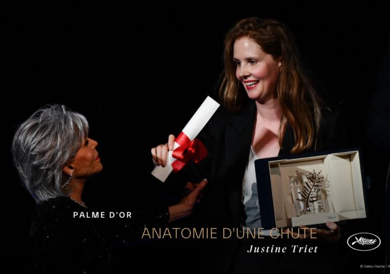 Cannes 2023: Palme d'Or-ul ajunge la o femeie, pentru a treia oara în istorie. Vezi lista câștigătorilor