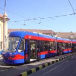 Două tramvaie s-au ciocnit la Oradea