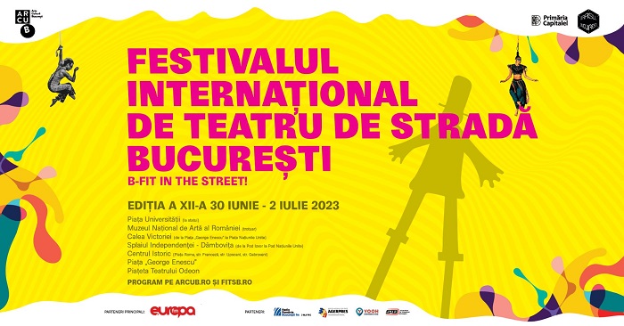 Cel mai mare festival de teatru de stradă din România, B-FIT IN THE STREET! revine între 30 iunie și 2 iulie la București
