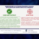 Fact checking-ul săptămânii: Dezinformare și vaccinurile împotriva Covid – Mitul efectelor asupra fertilității, demontat