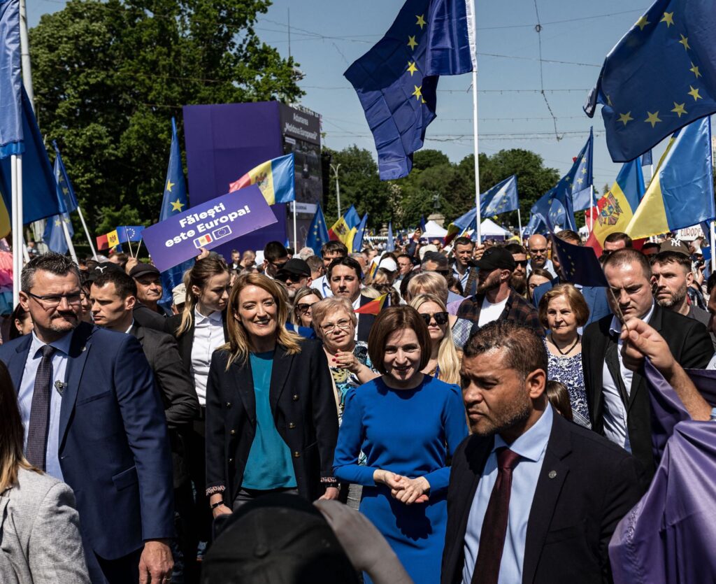 Pro-EU rally in Chisinau