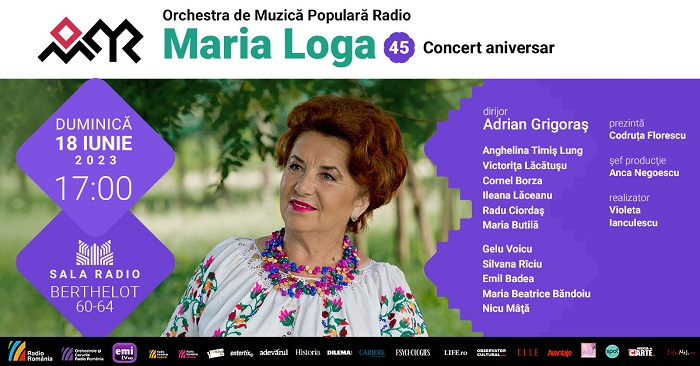 Concert folcloric aniversar dedicat Mariei Loga