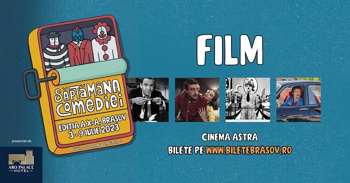 Spectacole în aer liber și filme la Săptămâna Comediei în Brașov