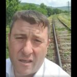 Un urs a fost împușcat după ce a fost lovit de tren. Șeful CJ Harghita spune că teroriza satul în care s-a refugiat