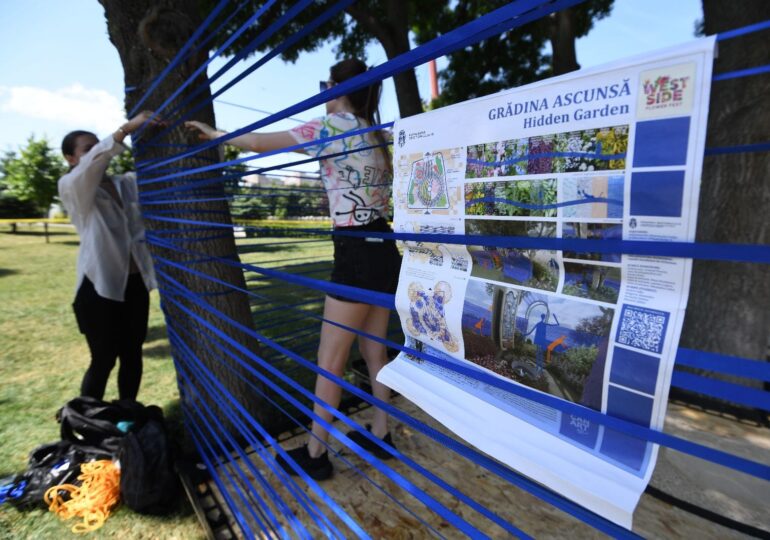 La București se deschide West Side Flower Fest (Galerie foto)