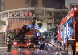 Explozie într-un restaurant din China. Zeci de oameni au murit din cauza unui grătar defect (Foto & Video)